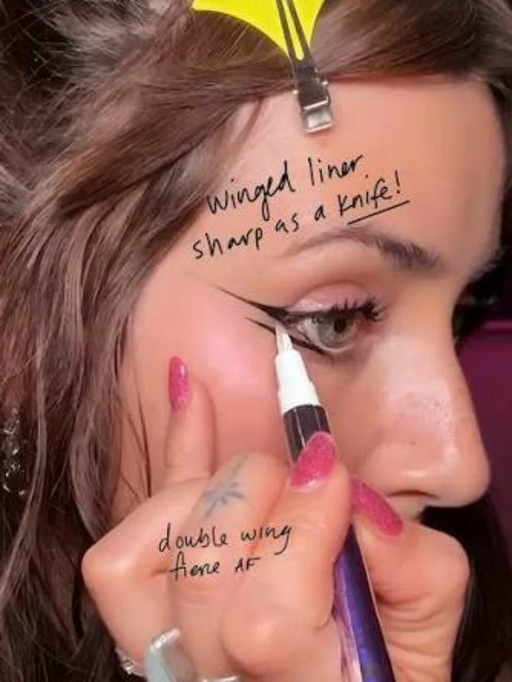 🦋Liner Need🦋BNIB Half Magic x Euphoria MAGIC FLIK Black Liquid Eyeliner!$26Ret